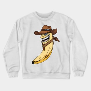 The Crooked Banana series : yee haw Crewneck Sweatshirt